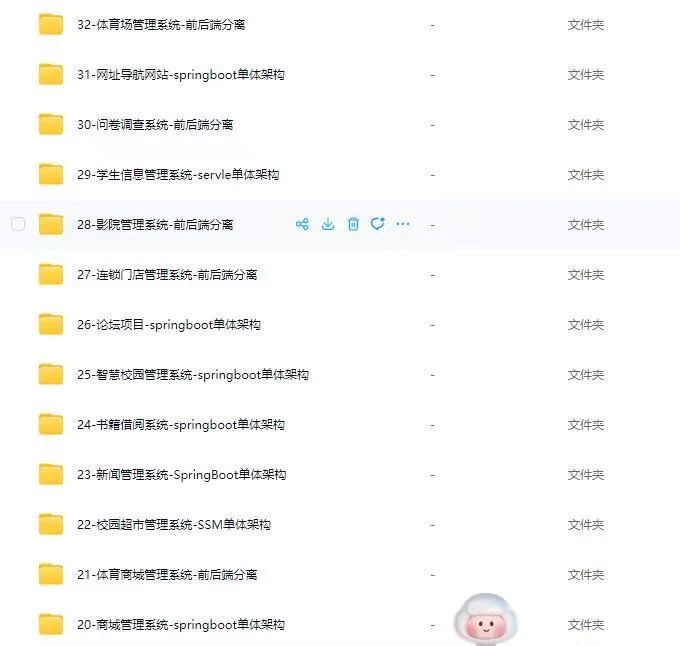 一周练完Java49个练手项目（附源码）
