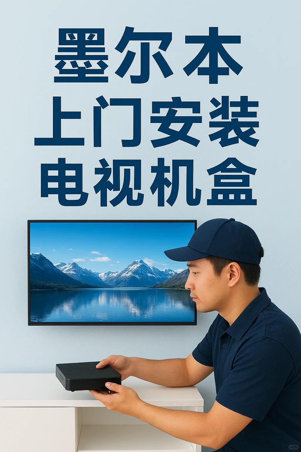 📺 墨尔本电视盒上门安装服务