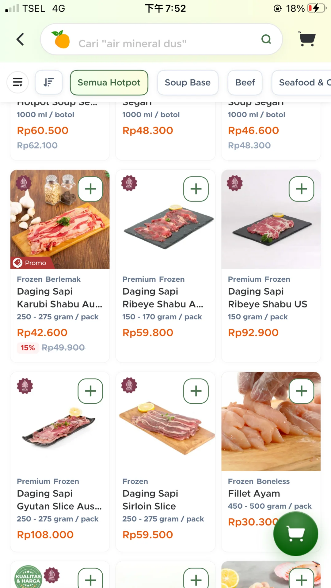 在印尼常用的7个买菜app对比