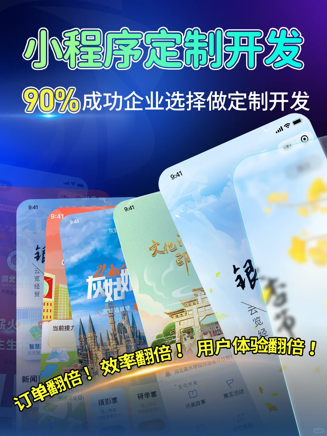 小程序开发多少钱？拒绝模版套用专定制开发