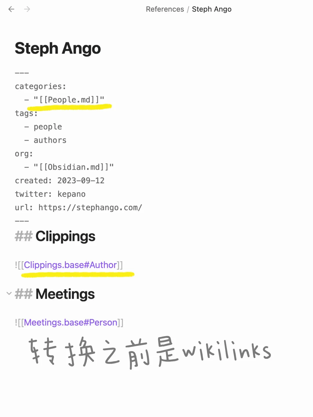 Obsidian神之插件💫 一键全库links速转