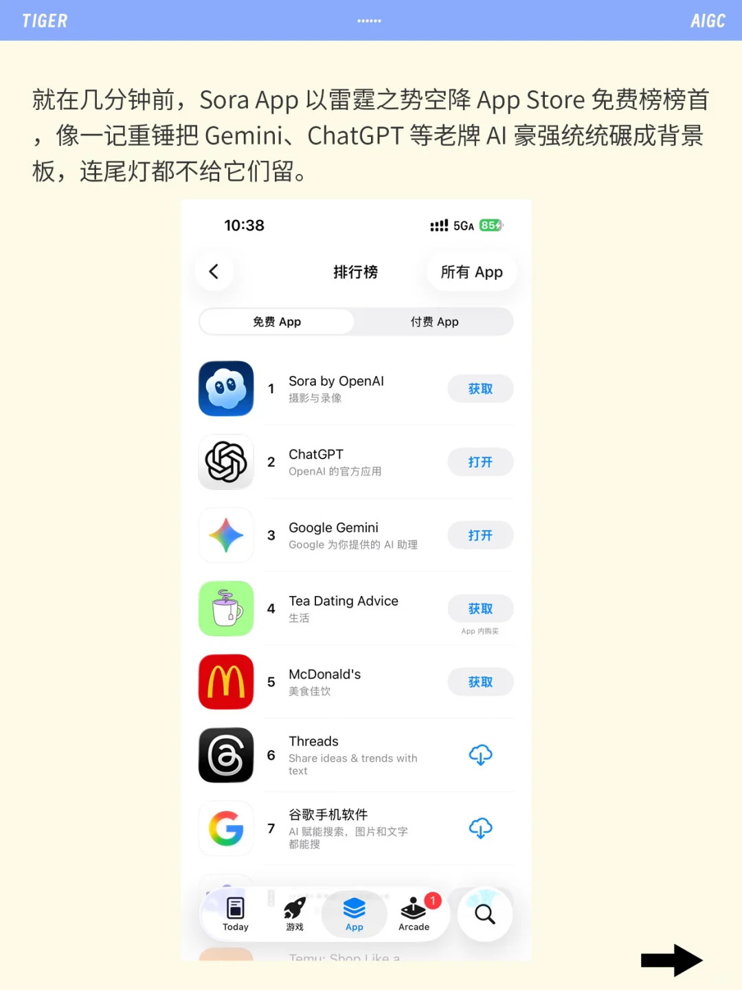 🚀Sora App空降榜首！AI视频卷到极致🔥