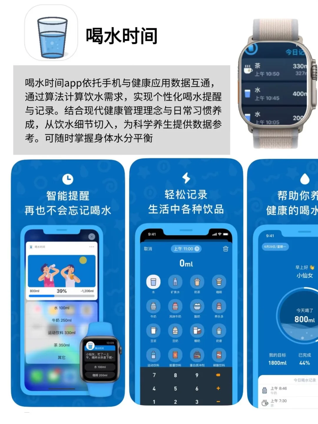 苹果手表功能太绝，健康app大合集