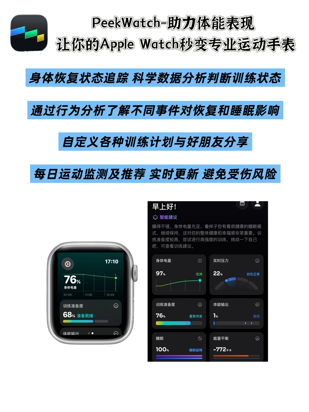 不用=白买❗️Apple Watch装机必备宝藏级APP