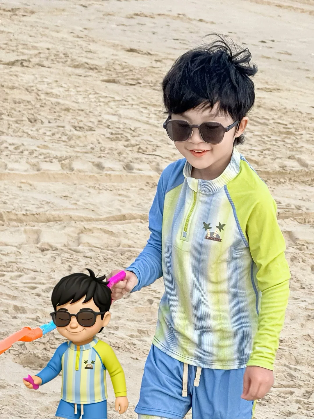 把娃照片做成iOS风emoji小人也太可爱了吧✨