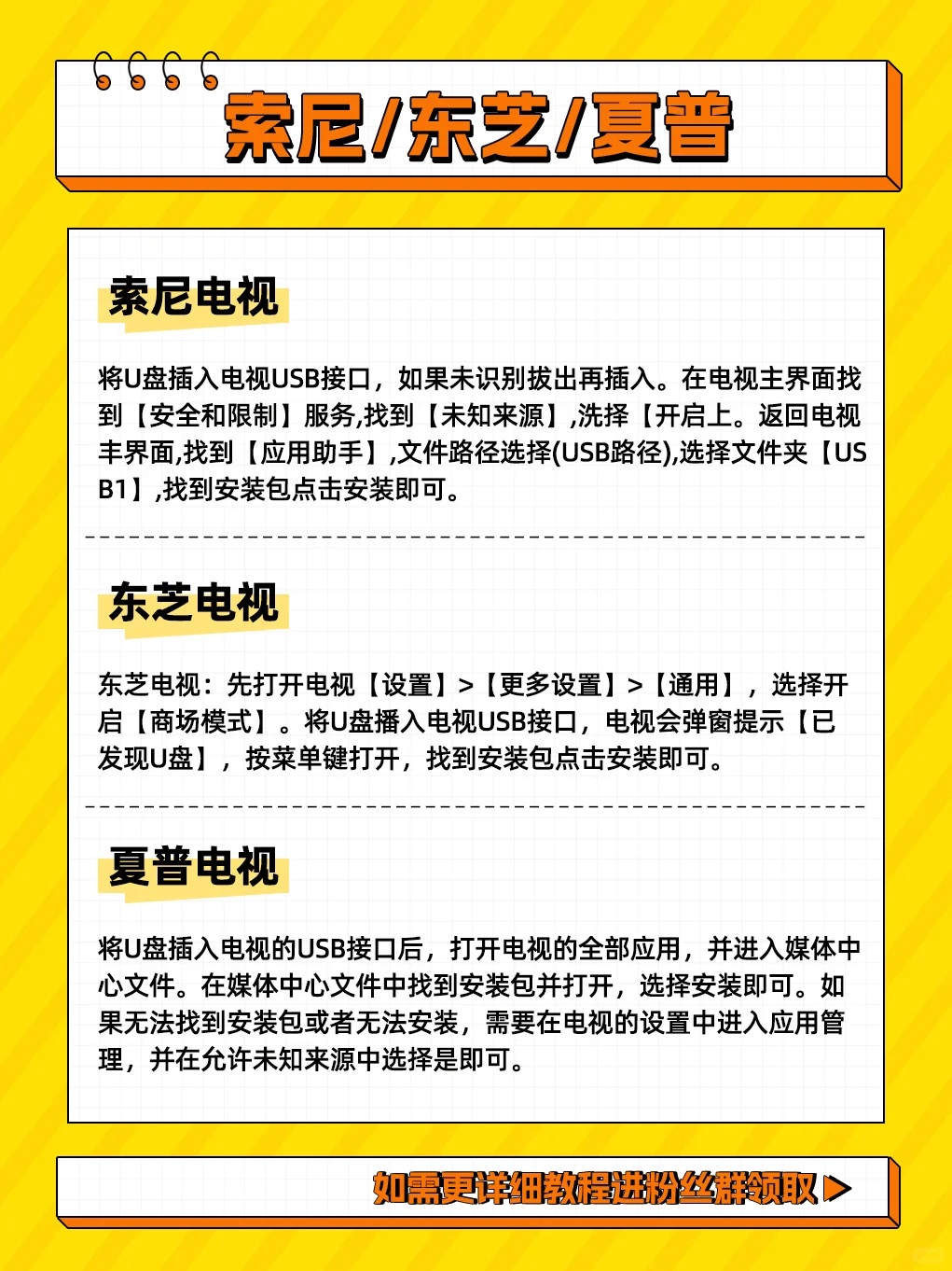 各品牌智能电视安装软件教程详解