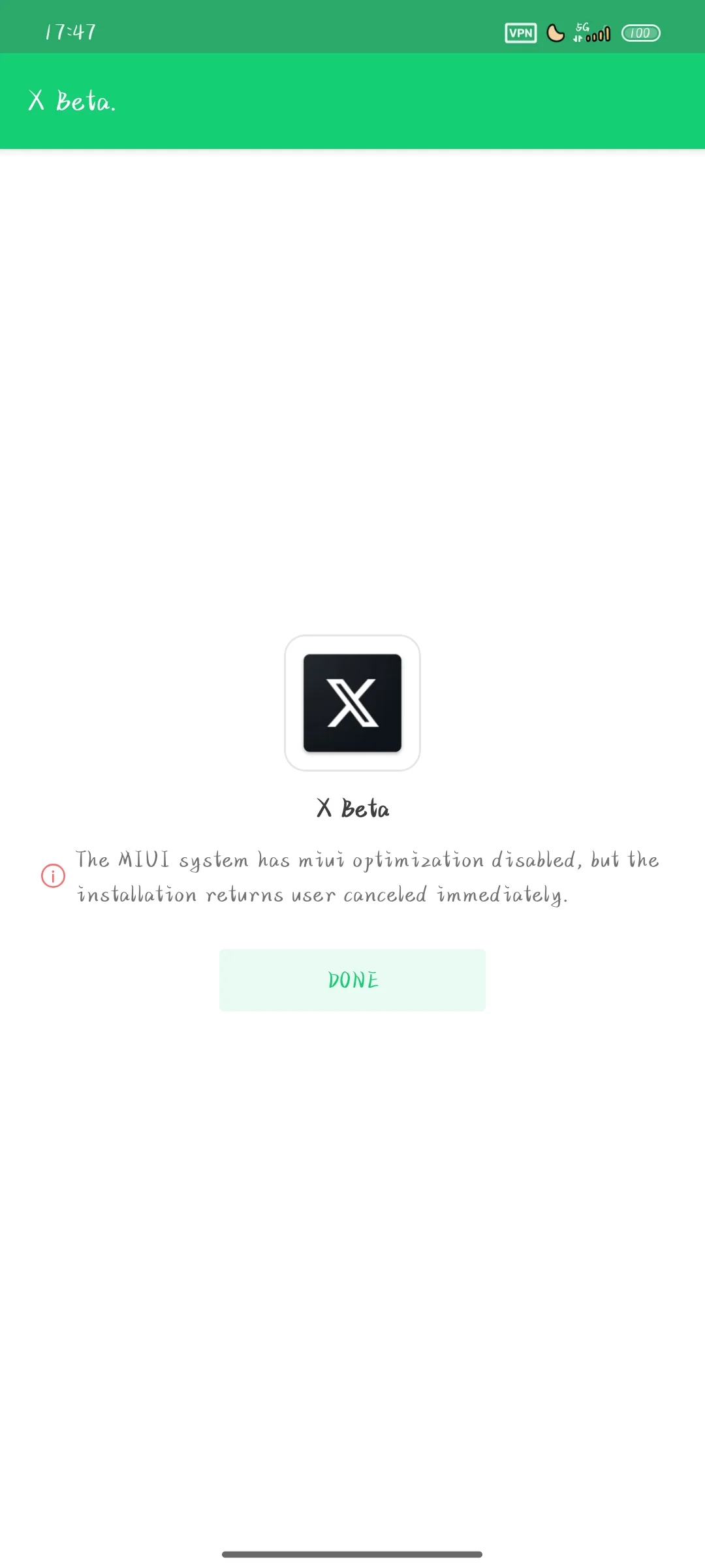 能下黑X但是安装不了