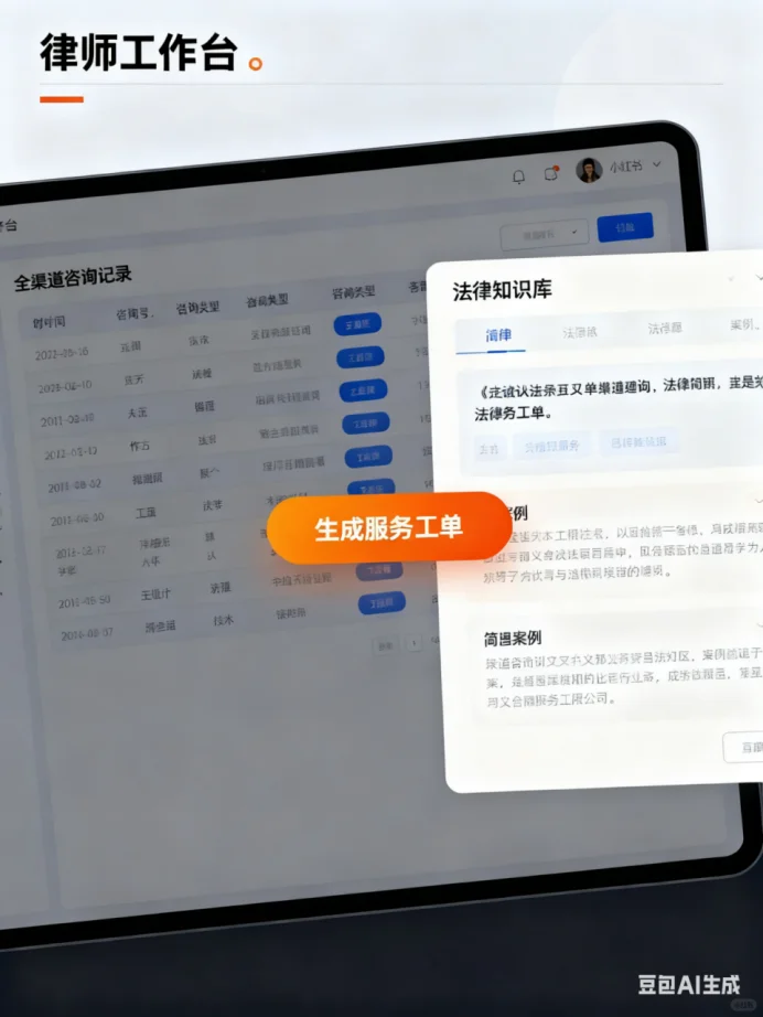 AI智能客服解锁法律服务行业咨询瓶颈