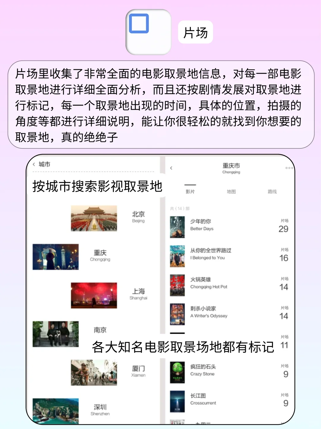 导演生必备APP 大家都在用!