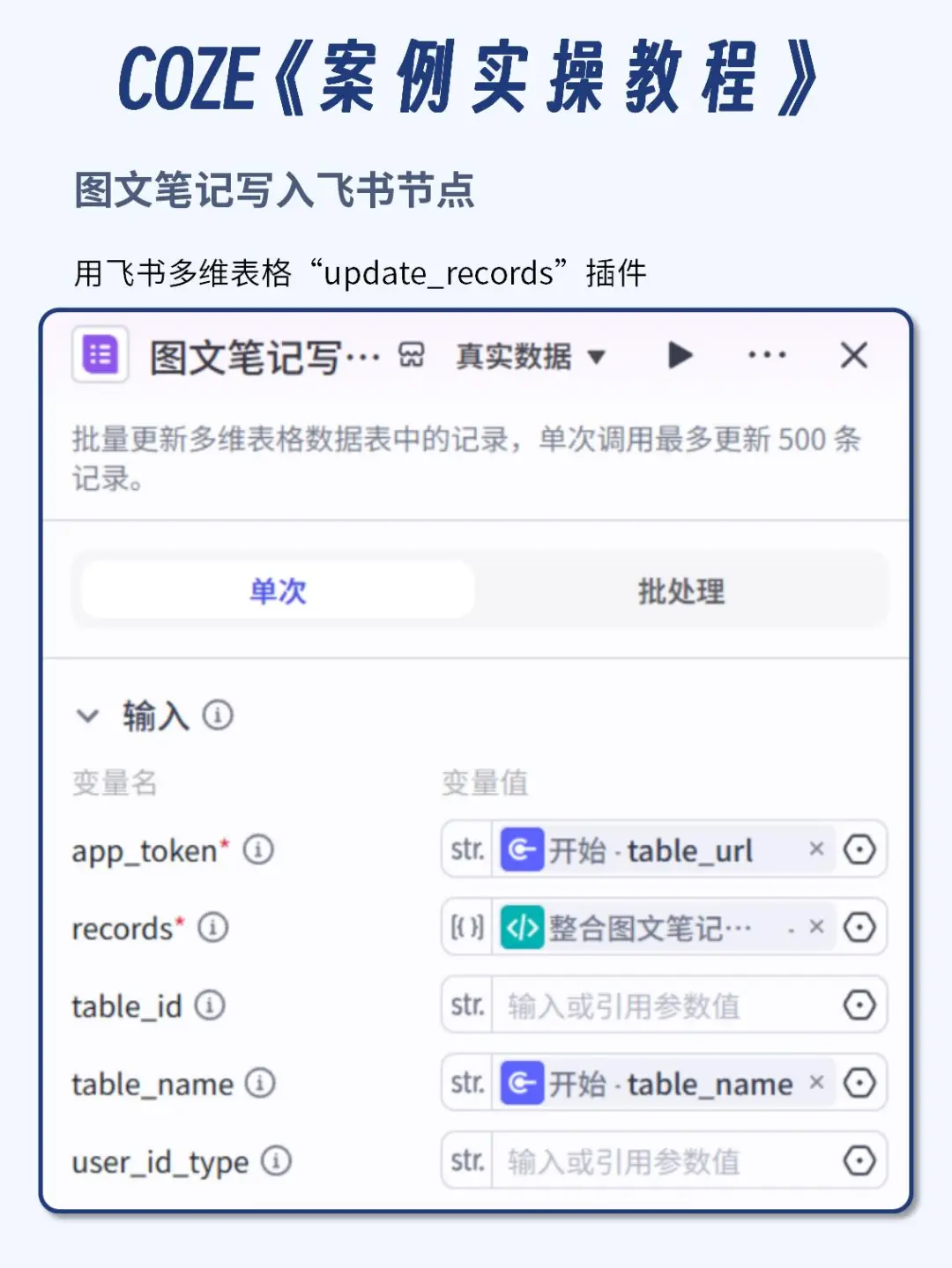 coze智能体搭建，小红书图文仿写工作流