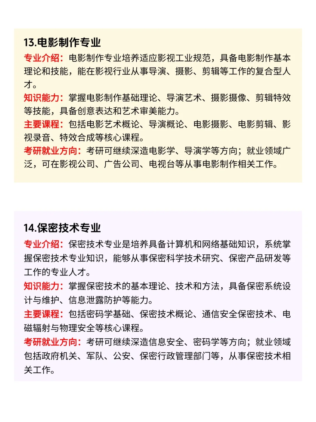 快存下！一次说清计算机类18个专业怎么选