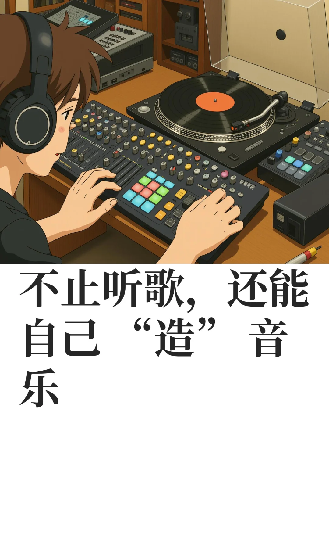 不止听歌，还能自己 “造” 音乐