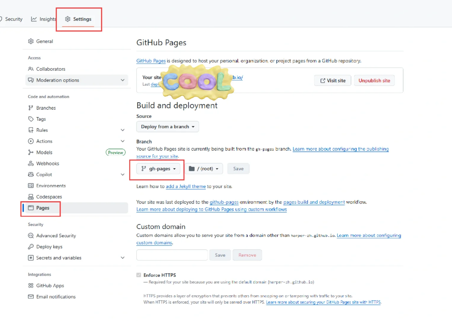 GitHub托管0元拥有学术主页网站域名