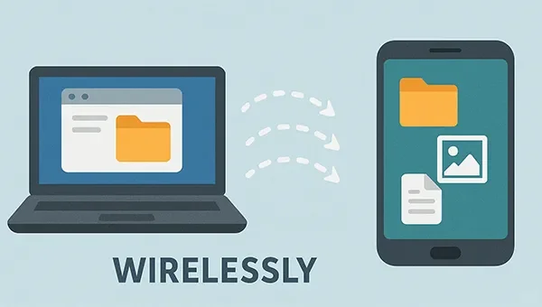 如何把文件从电脑无线传输到安卓手机？