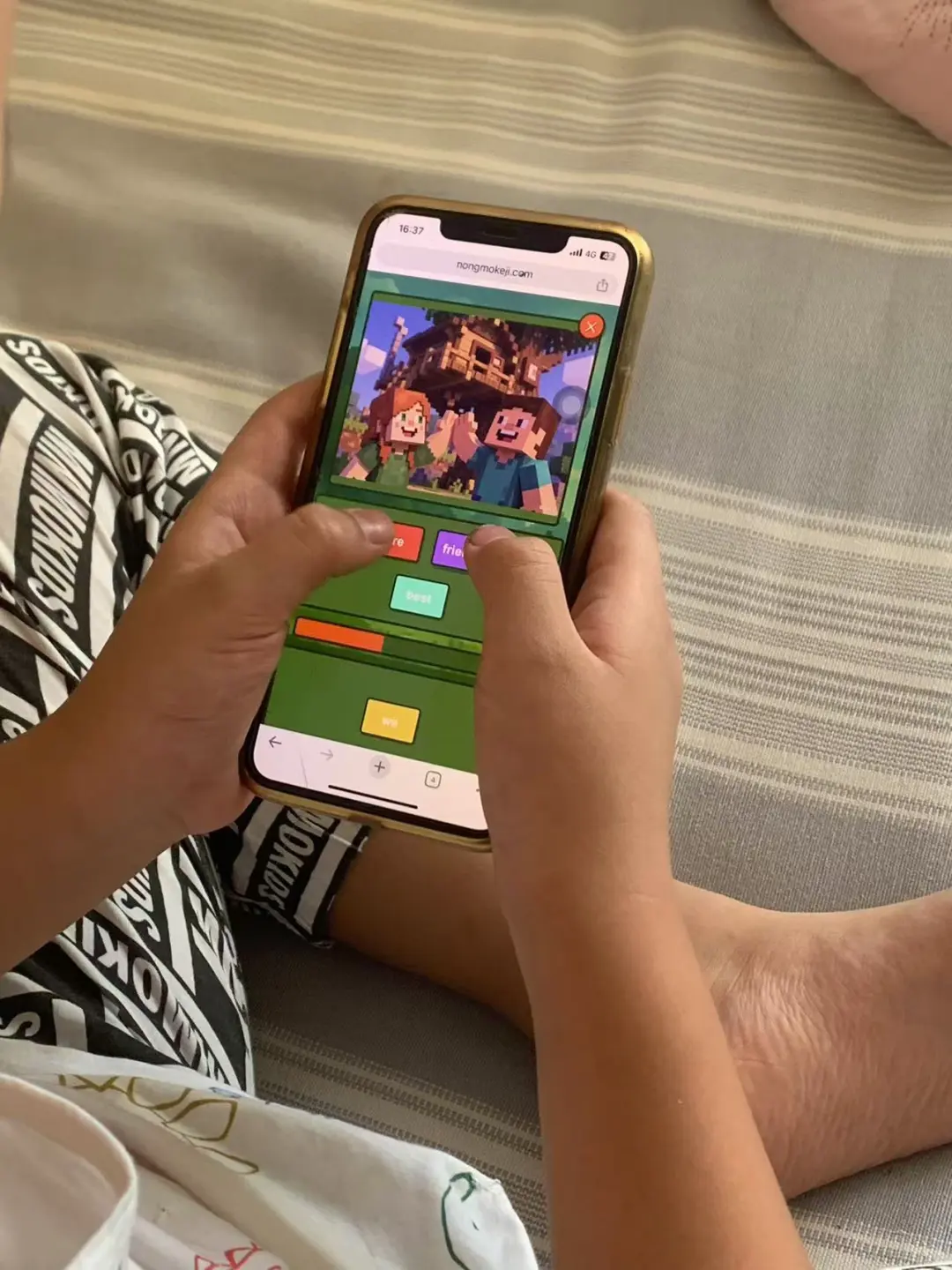 《我的世界》遇到英语 娃玩疯了🤩