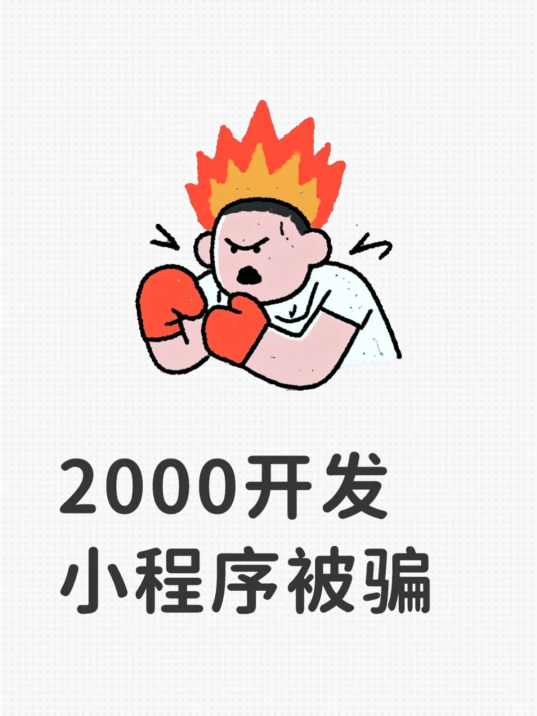 2000开发小程序被骗
