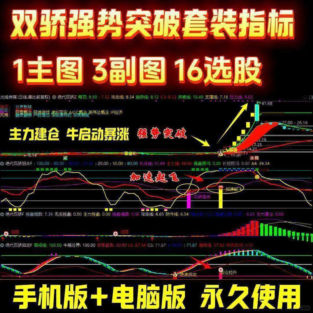 🌊绝密公式源码，涨停捕捉太稳了