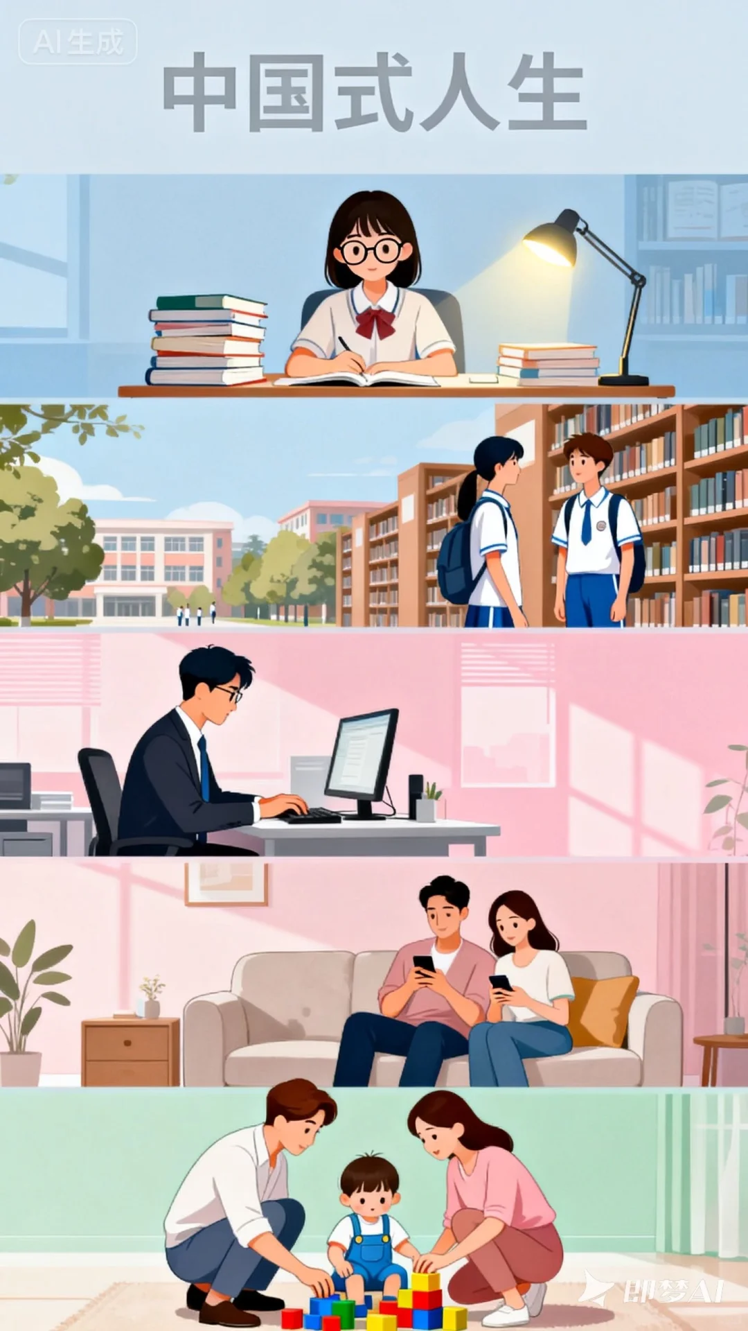 人生选择模拟器｜高考｜大学｜职场｜婚姻｜养娃