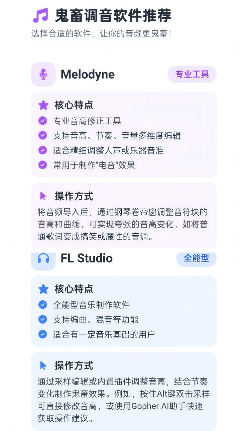 鬼畜音频工具哪家强？