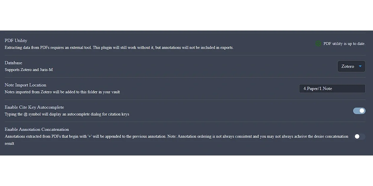 Obsidian与Zotero联动最佳插件！