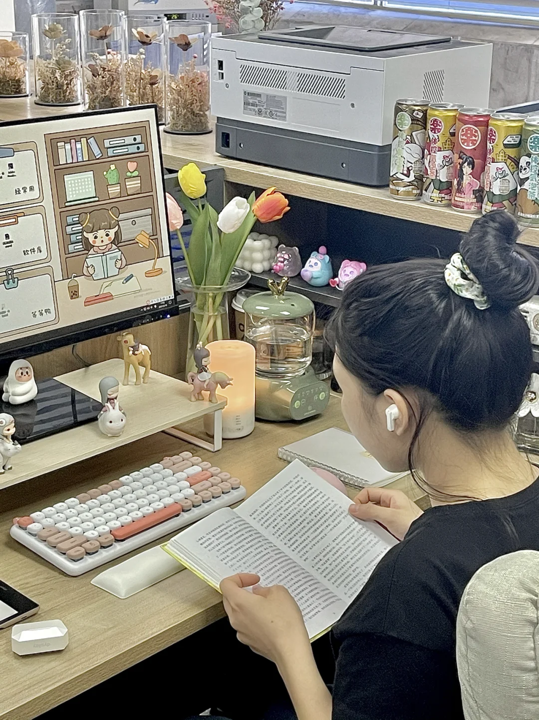 电脑桌面分区壁纸分享｜电脑壁纸制作教程