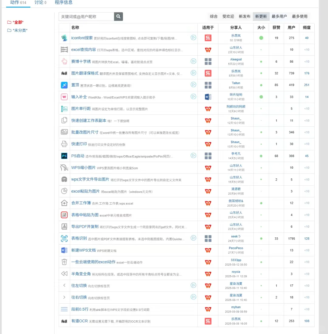 我将严重推荐这个万能扩展快捷插件
