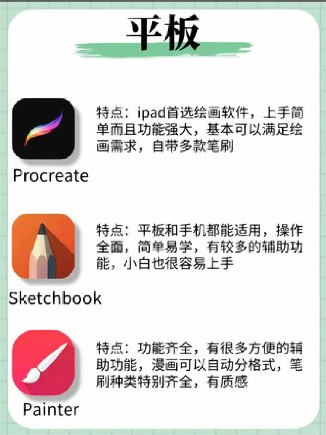 吹爆这几款超好用绘画软件！！