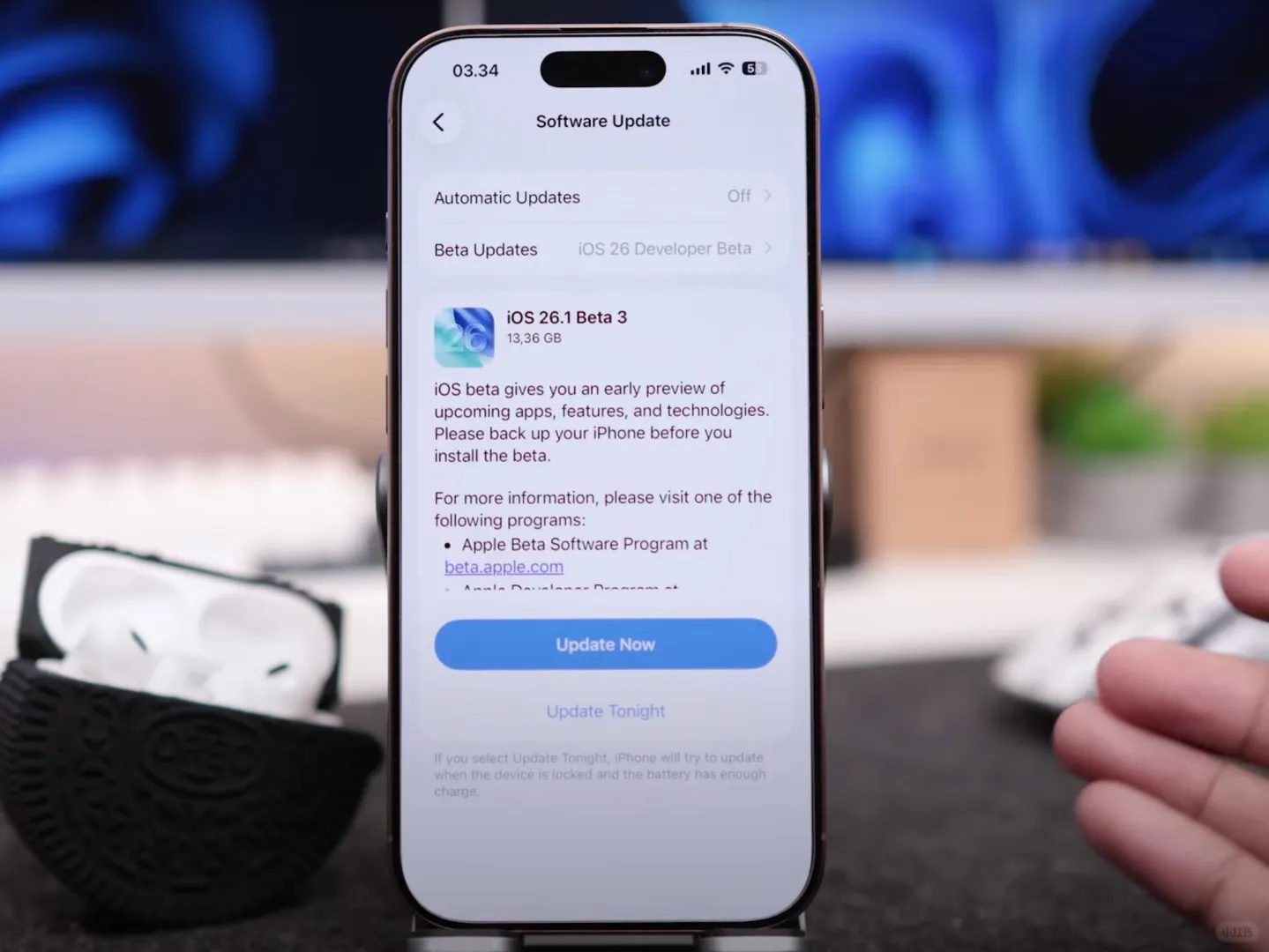 iOS26.1.3 Beta3正式推送，温控优化明显
