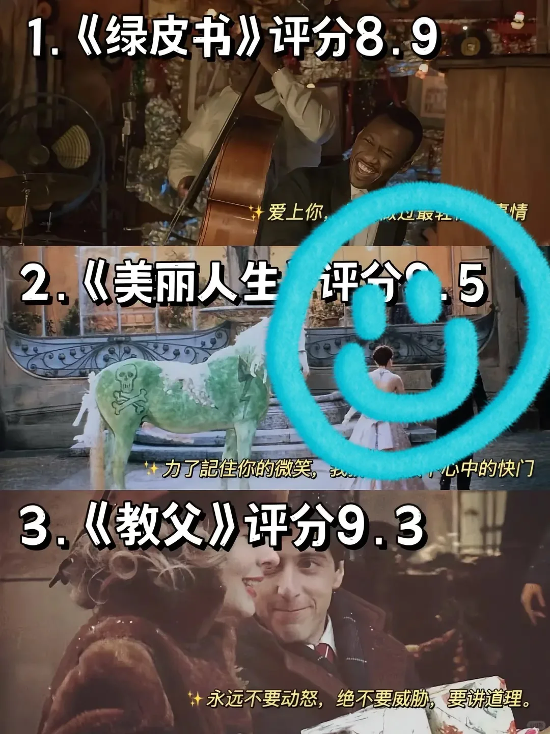 强烈推荐18部高分电影🎬❗️❗️❗️值得观看🔥🔥