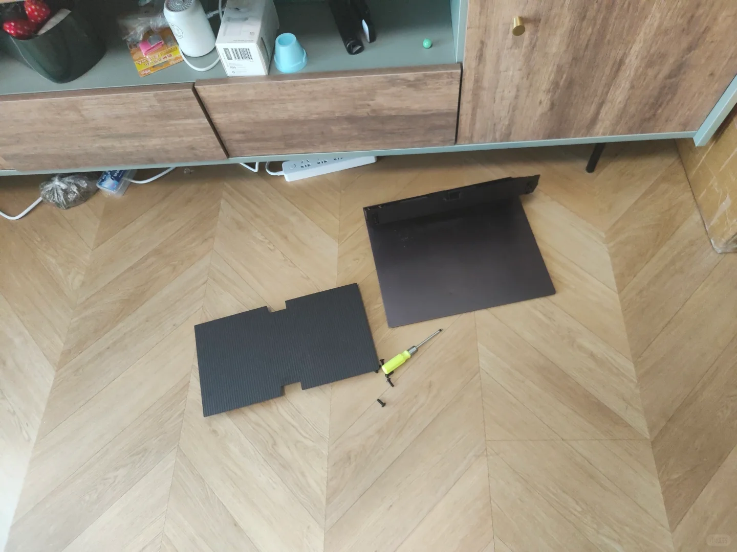 65寸电视打包～寄走