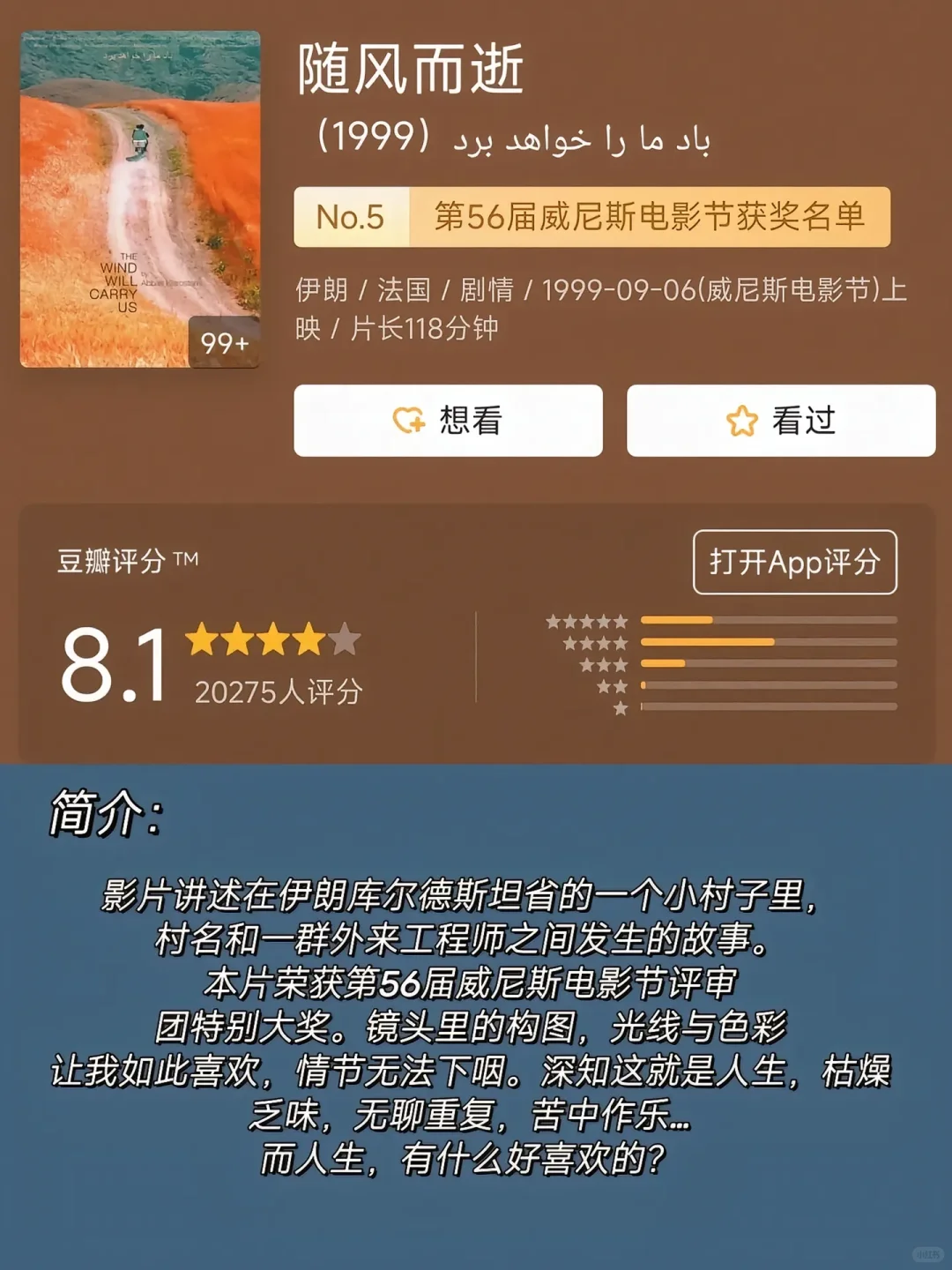 i人必看❗❗❗12部治愈系电影，治愈焦虑❗❗❗