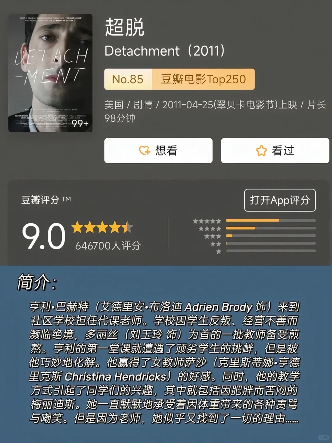 i人必看❗❗❗12部治愈系电影，治愈焦虑❗❗❗