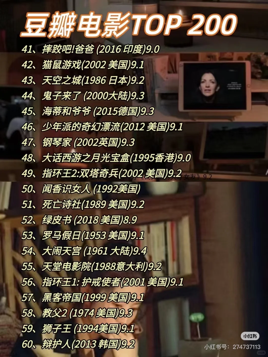 🔥❤️不愧是央视推荐的|必看TOP200电影✨🎞️