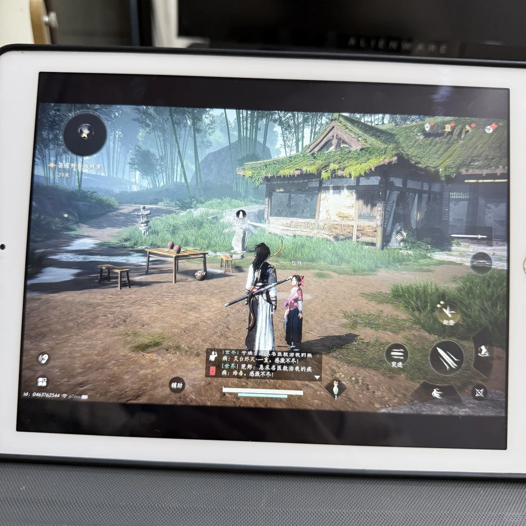 用ipad玩燕云十六声！也是好起来了