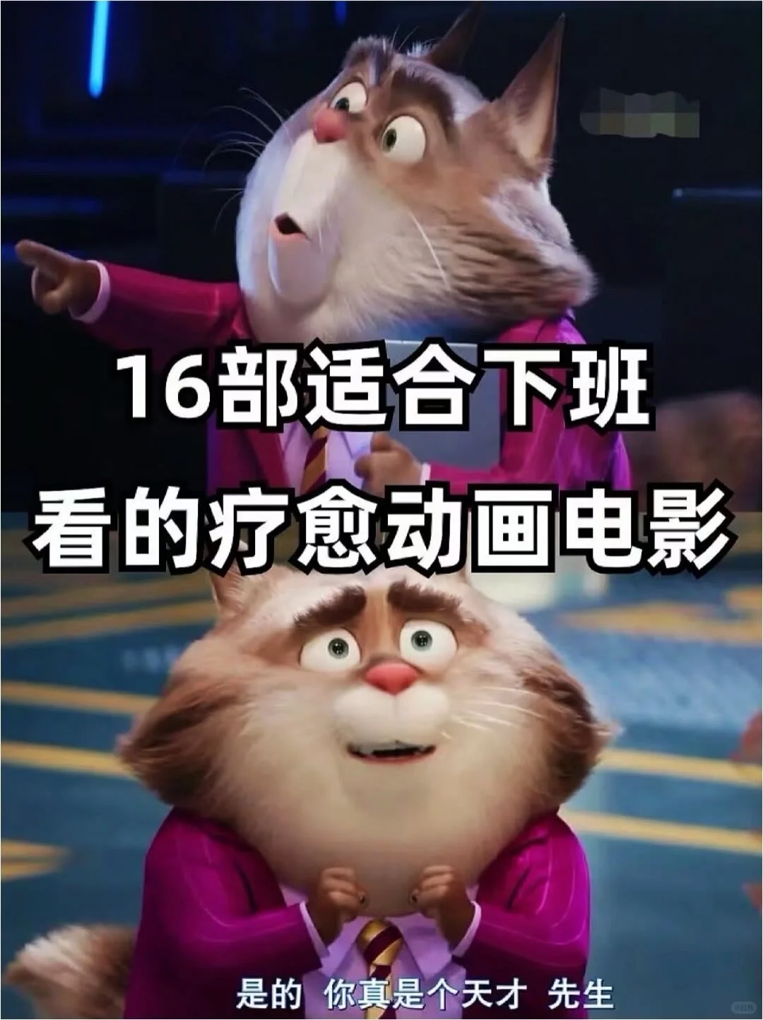 适合下班看的疗愈动漫电影🎬❗️❗️强烈推荐🔥