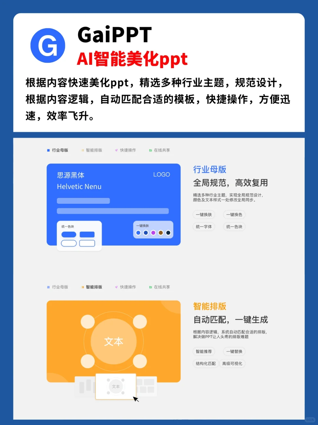 4个自动做Ppt神器，3分钟搞定一份PPT!