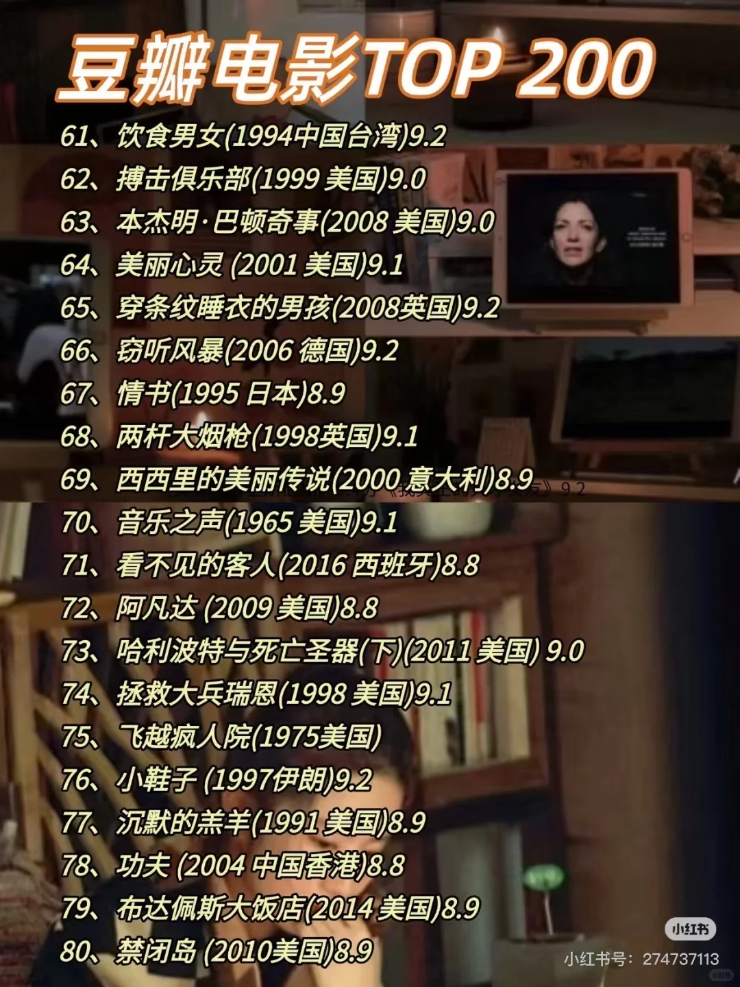 🔥❤️不愧是央视推荐的|必看TOP200电影✨🎞️