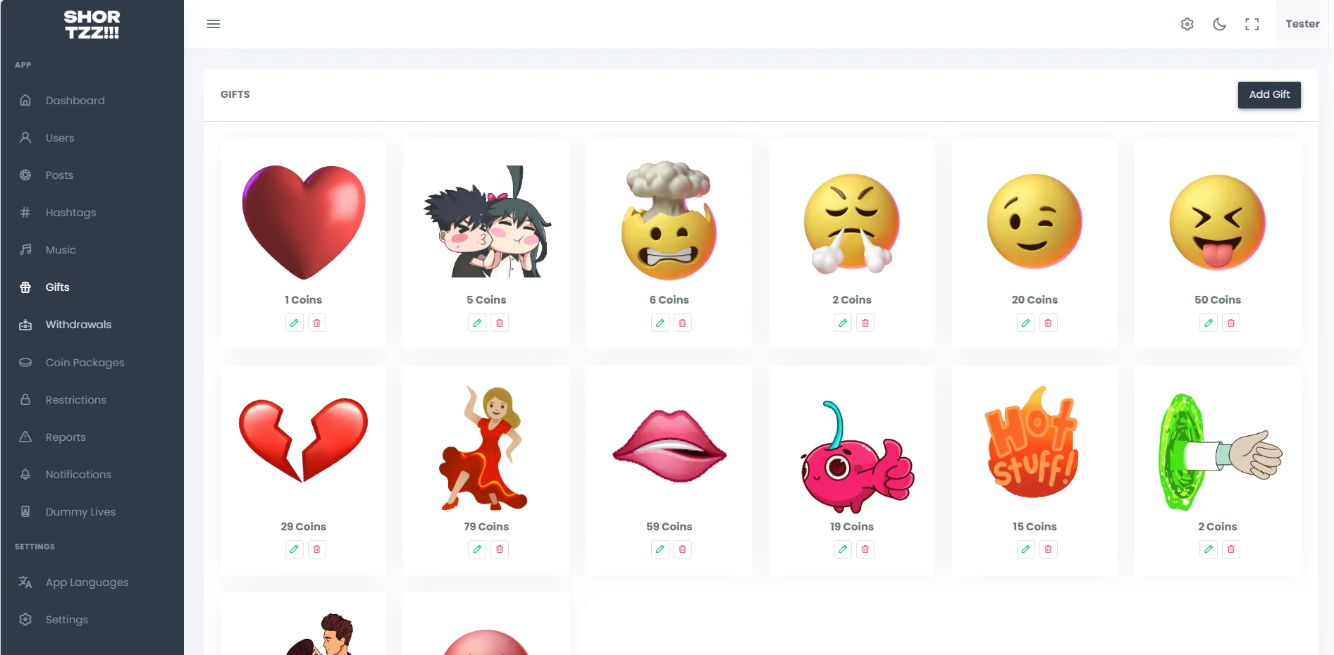 海外直播短视频源码Shortzz