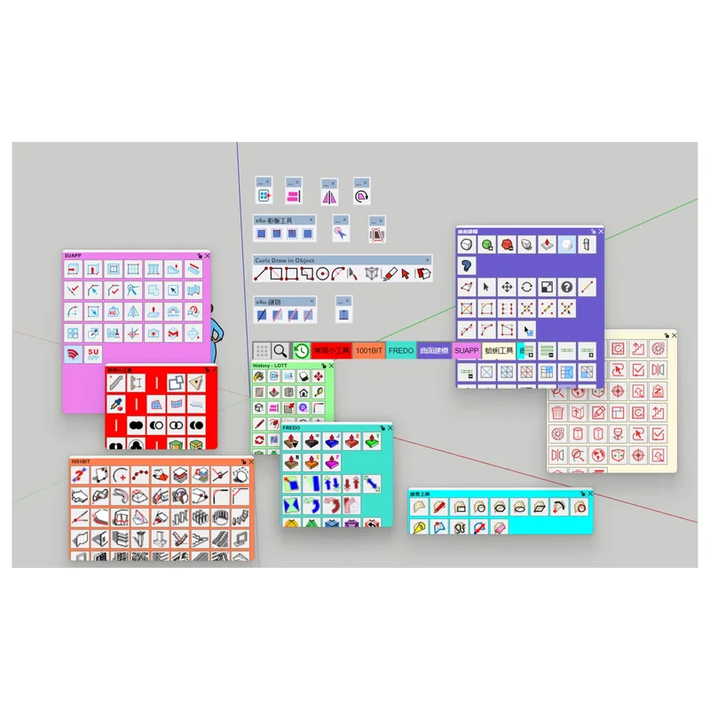 贾工自用sketch up全套插件分享啦
