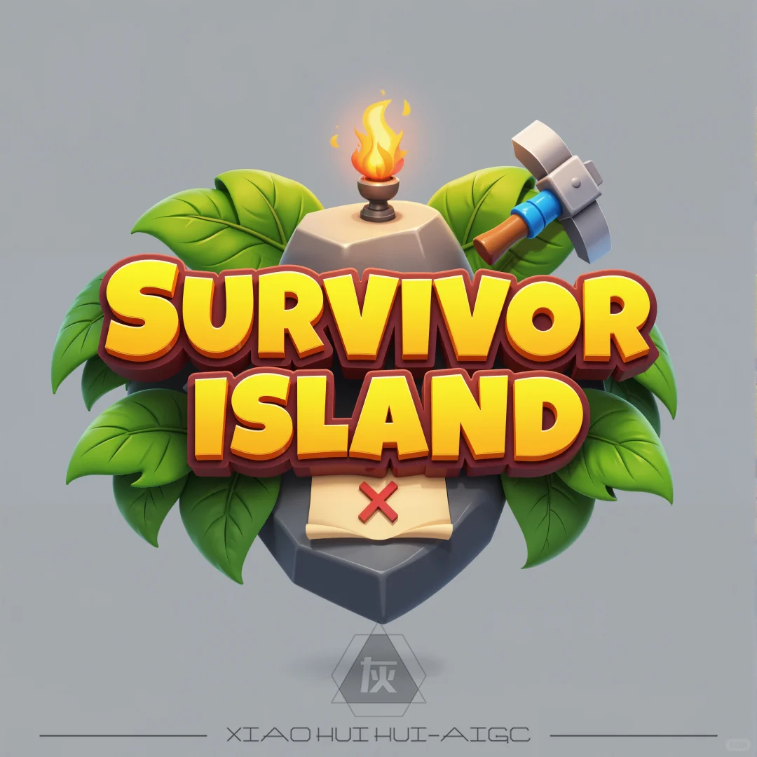 之前AI出的一批卡通风格游戏logo!