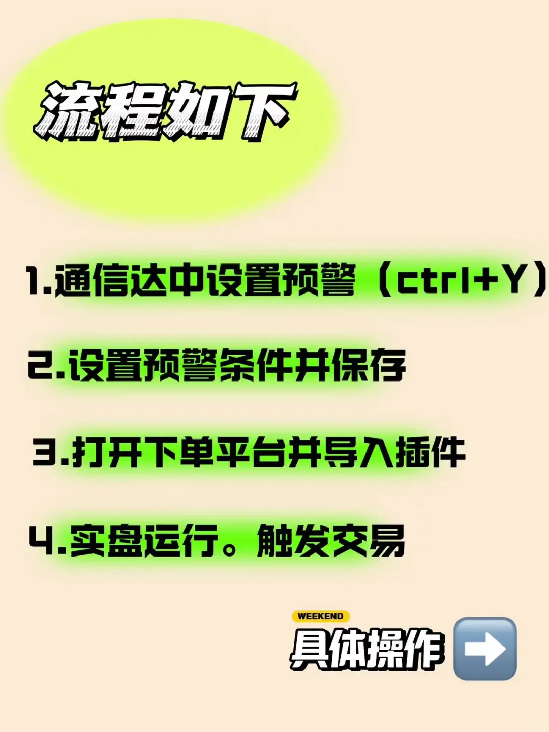 通达信|自动预警下单教程|不会编程搞量化进