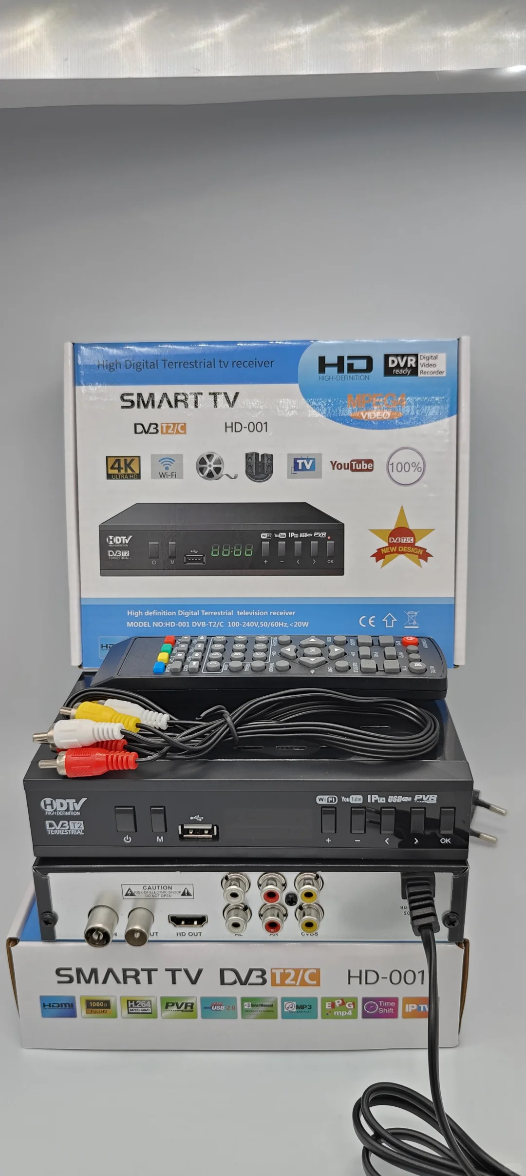 digital-receiver-DVB-T2机顶盒