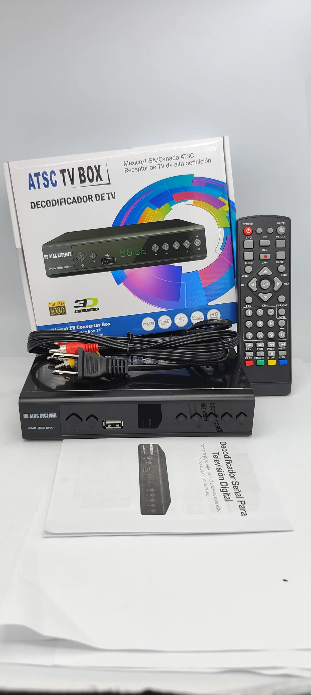 digital-receiver-DVB-T2机顶盒