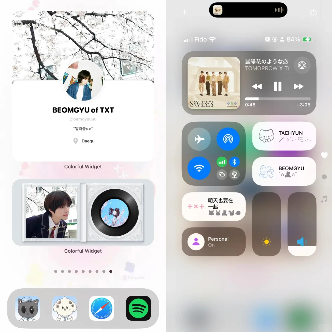 手机桌面大改造！Colorful Widget美到我心