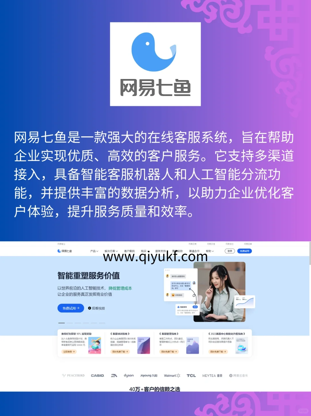 不会还有人不知道客服系统看哪几家吧？