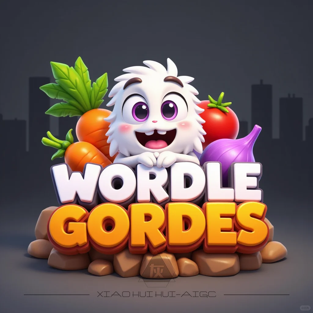 之前AI出的一批卡通风格游戏logo!