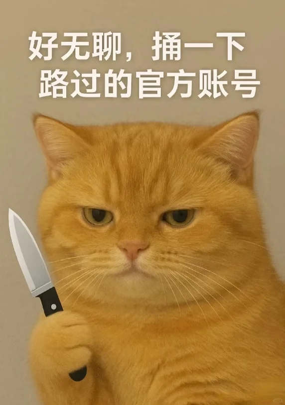 好无聊……捅一下路过的官号🤓👆