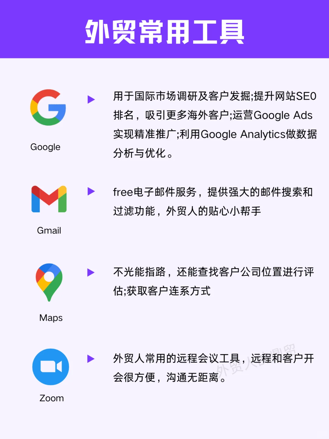 外贸大佬都离不开的20个外贸必备工具