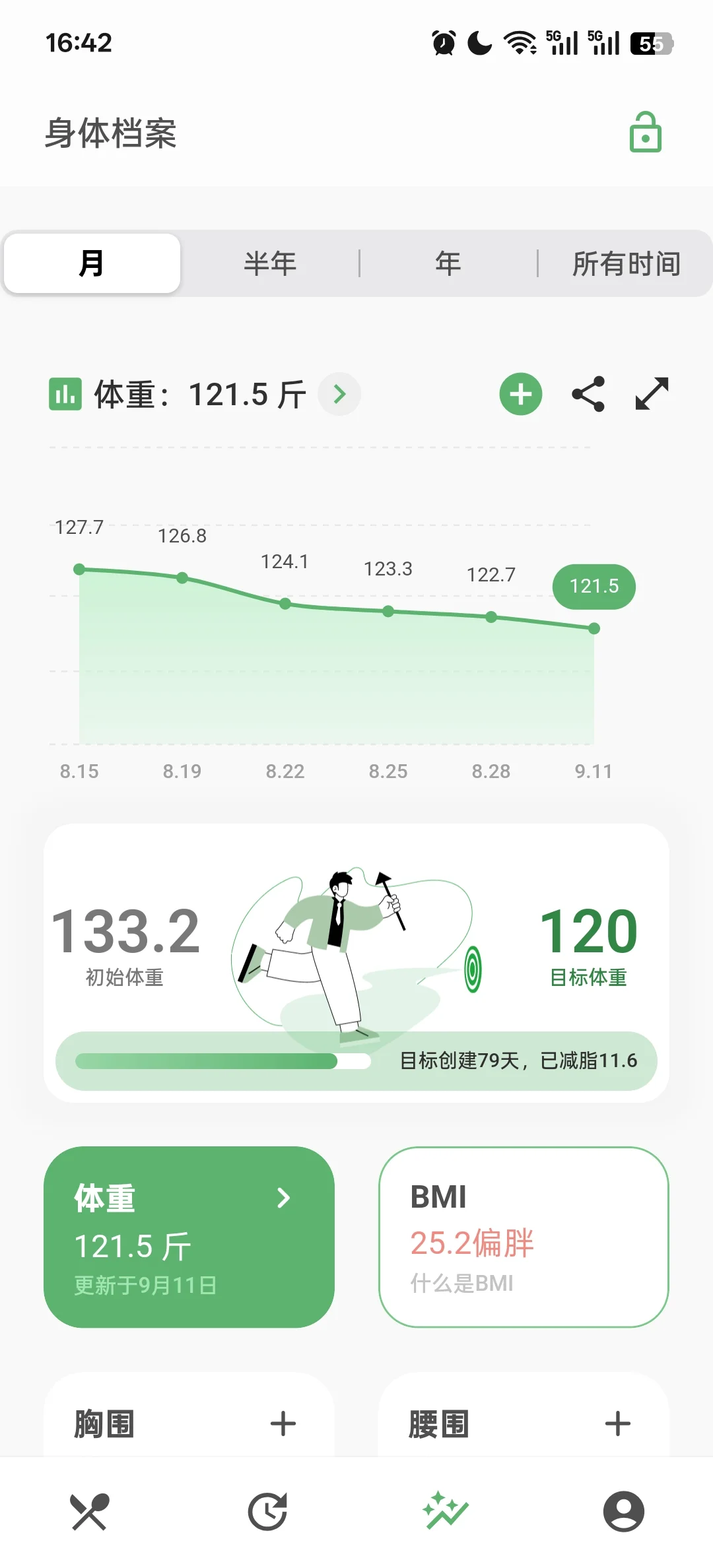 安利一个没套路，免费记饮食和体重的app