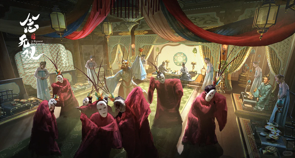 电视剧《念无双》概念设计4 软件：su+ps